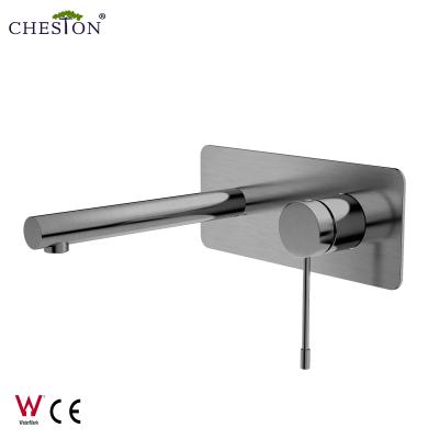 China Thermostatic Faucets White And Chrome Plating Plastic Basin Faucet for sale