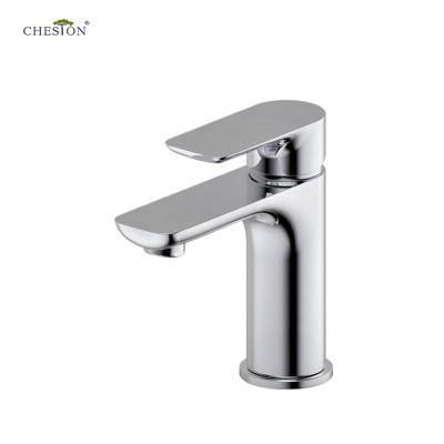 China Brass Factory Faucets CUPC ACS WaterMark Single Lever Basin Faucet Kaiping Hand Metered Water Taps Bathroom Basin Faucets Mixer for sale