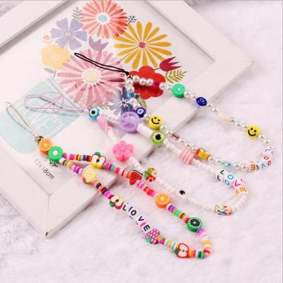 China High Quality Zuowen Boho Phone Chain For Women Cell Decoration Jewelry 2021Summer Beaded Beautiful Jewelry Mobile Phone Chains Wholesale for sale