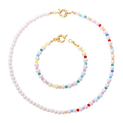 China High Quality Bohemia Handmade Colorful Beads Beads Necklace Bracelet Jewelry For Women for sale