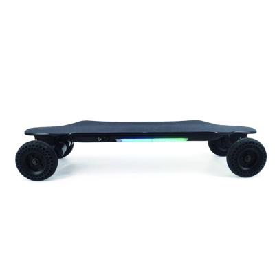 China With Led Lights Flash Speed ​​Changing Electric Skateboard Youth Longboard 2000W All Terrain Off Road 4 Wheels Skateboards for sale