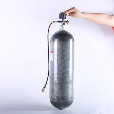 China 6.8L High Pressure Oxygen Carbon Fiber Cylinder Cylinder Diving Cylinder for sale