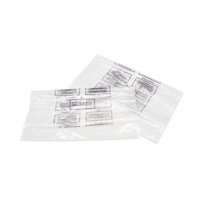 China Recyclable Biodegradable Recycled Clear Plastic Polybag Packaging OPP Poly Bag With Choking Warning Bags for sale