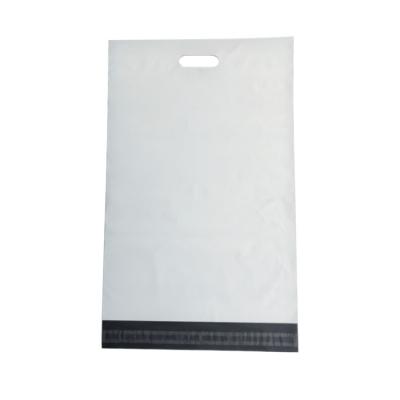 China Eco Friendly Poly Bags Custom Mailer Bags Courier Transport Packaging With Handle for sale