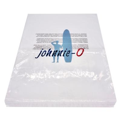 China BIODEGRADABLE LDPE CUSTOM ADHESIVE POLYBAG CHEAP ECO-FRIENDLY CLOTHING BAGS Recyclable for sale