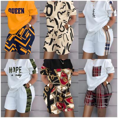 China Factory anti-static supplier new brand summer women shorts sets women's two-piece short set women's two-piece shorts pants sets women for sale