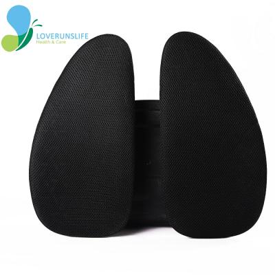 China Loverunslife PORTABLE Single Car Support Pain Relief Office Chair Cushion Car Back Seat Back Support Cushion for sale