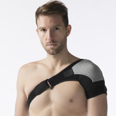 China Customized Breathable Protective Adjustable Back Shoulder Brace Protective Shoulder Brace for sale