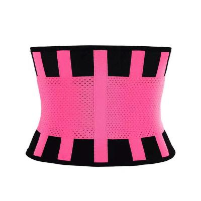 China Adjustable Sports Fitness Exercise Waist Trainer Support Back Belt Gym Slimming Lower Back Waist Brace Support for sale