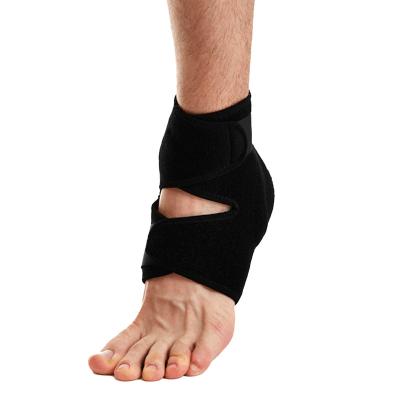 China Breathable Adjustable Elasticity Football Compression Ankle Foot Support Protective Brace For Injury for sale