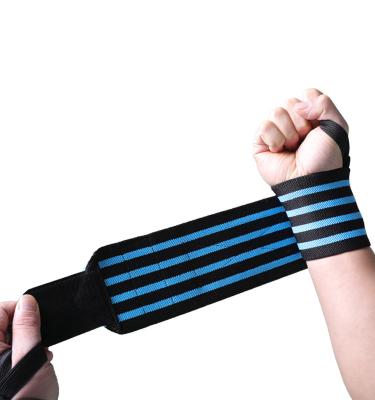 China Palm Guard Weight Lifting Wrist Brace Support Protector Thumb Loop Hole For Men And Women for sale