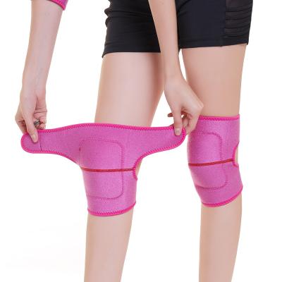 China Yoga Adjustable Breathable Dance Elasticity Knee Pads Neoprene Sponge Anti-collision Knee Protector for sale