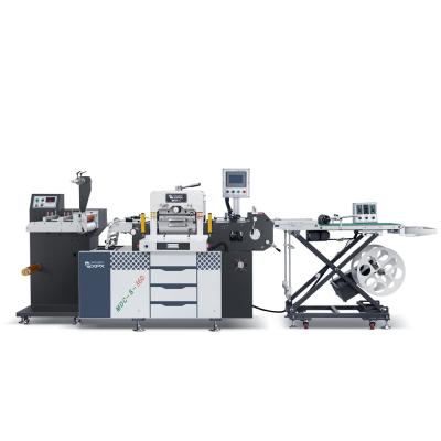 China Sticker Label Die Cutter Machine High Speed Barcode Label Die Cutting Machine for sale