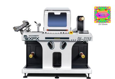 China Automatic Laser Label Die Cutter Machine 350mm Max Feeding Width for sale