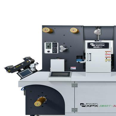 China Smart-360 servomotor sticker die cutting machine semi or full rotary cut high precision for sale