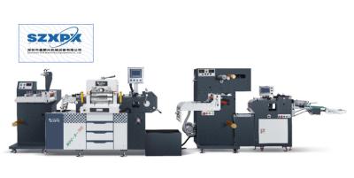 China Máquina de corte de etiquetas de código de barras avançado Linha de produção de etiquetas suave e precisa à venda