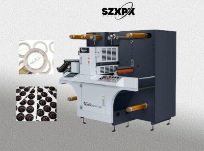 China 360mm Wide Adhesive Label Rotary Slitting Machine With 70T-150T Magnetic Cylinder Teeth for sale