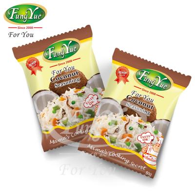 China Customize Health 2021 Hot Instant Hot Selling Product 50g Tasty Coconut Seasoning Powder for sale