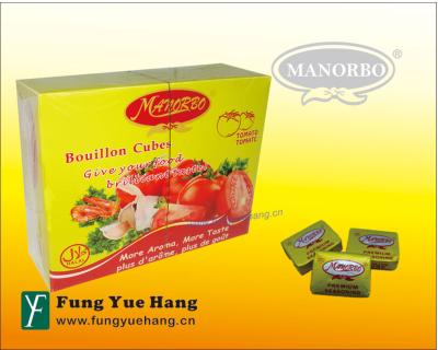 China Certified Flavor Enhancer HALAL MEAT/10g Tomato Flavor Essence/Tomato Bouillon Cube for sale