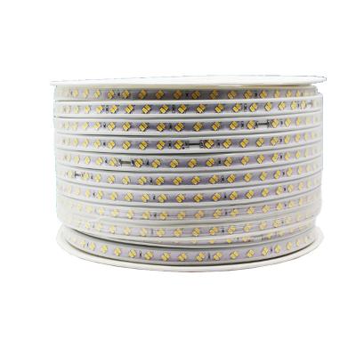 China Hot sale residential 220v 120 led double row high brightness smd 5730 led strip for home decor for sale