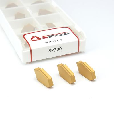 Cina Cnc Parting Carbide Inserts SP300 SP400 SP500 SP200 for Metal Cutting in vendita