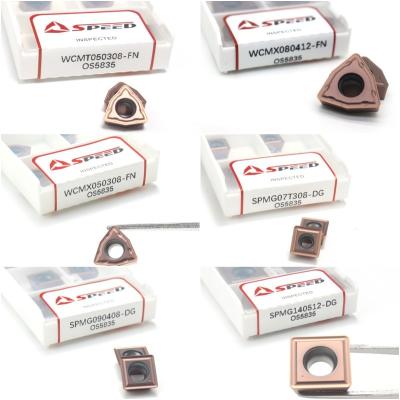 中国 Tungsten Carbide U Drill Inserts SPMT SPMG WCMX WCMG for Steel Cutting 販売のため