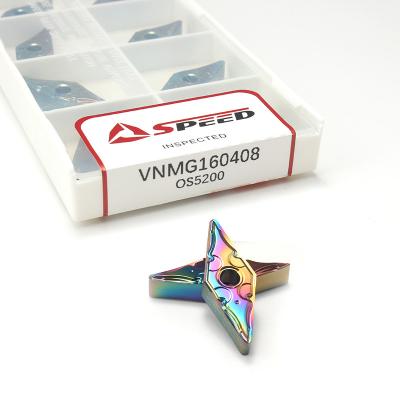 China Speed Carbide Inserts For Aluminum Tungsten Carbide VNMG160408 Turning Tool for sale