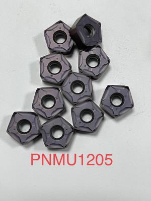 China PNMU1205 PNMU0905GNEN-MJ AH120 TUNGALOYS milling inserts tool CNC metal lathe carbide cutting tools for Stainless Steel PNMU for sale