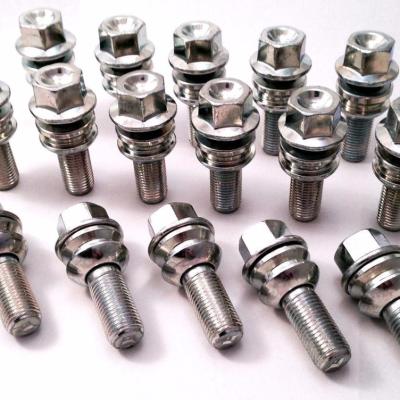 China Wheel Lug Bolts 16 Pcs 30 Mm Spoke Length Wire Seat Type GWA103 for sale