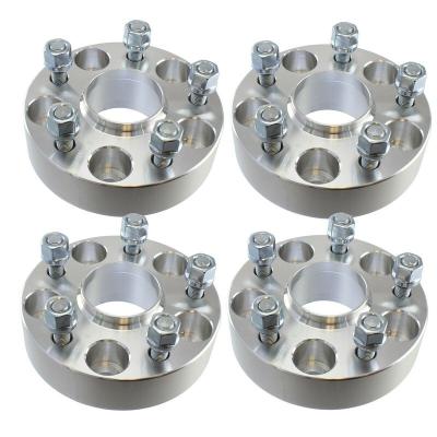 China Low price and good quality aluminum alloy high quality universal hub wheel center spacer 5X114.3 66.1CB for sale