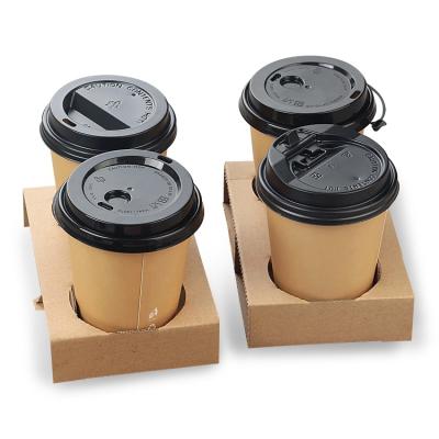 China Hot Sales Biodegradable Cups Carrier Strong Paper Cup for Food and Drinks for sale