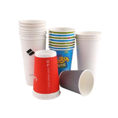 China Disposable paper cup new style hot water paper cup for beverage for sale