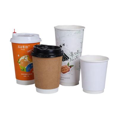 China Wholesale custom printing logo pattern paper cup coffee water cup supplier in china for sale