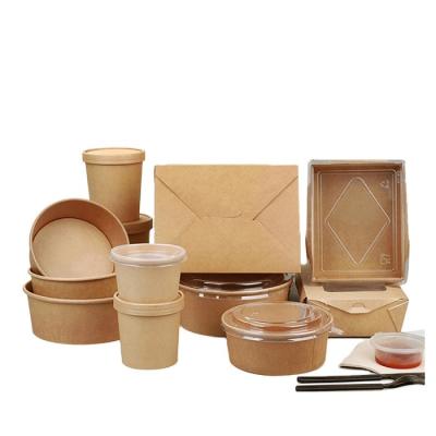 China disposable noodles cup bowl using hot food paper soup bowl for sale