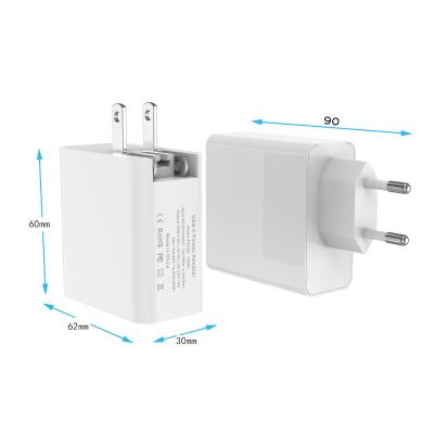 China Portable Type C LAPTOP Charger 45W PD 3.0 Power Adapter Travel Wall Charger Fast Charging for sale