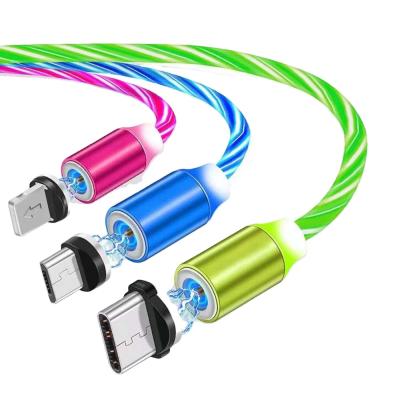 China 2A Amazon hit 2021 data cable and handfree USB DATA LINE magnetic 3 in 1 data cable for sale