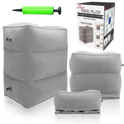 China Home Warm Pillow PVC Products Quality Foot Pillow PORTABLE Stretching Foot Pillow Set for sale