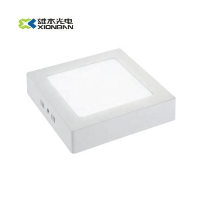 China China Manufacturer Modern Indoor Lighting 6W 12W 18W 24W SKD Ceiling Light Square Surface Mounted Round Led Panel Light for sale