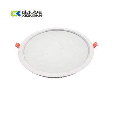 China Modern warm design round skd outdoor smd 3w 6w 12w 15w 20w 30w recessed backlit led ceiling panel light for sale