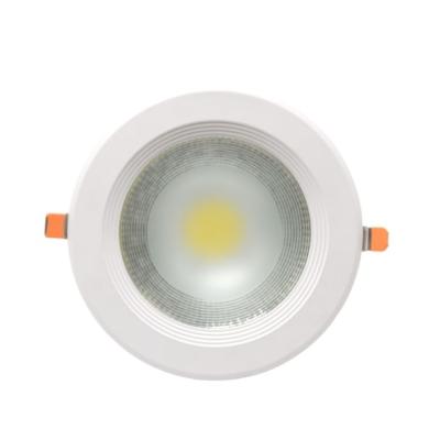 China Modern round glass COB panel light lamp led panel light downlight 3000K/4000K/6500K for sale