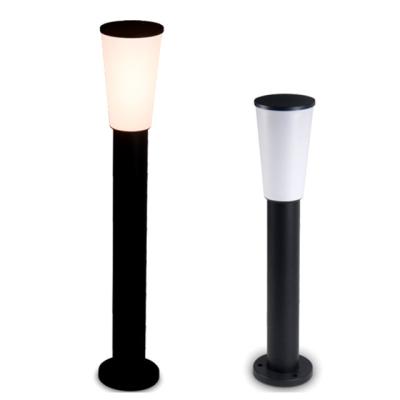 China Outdoor/landscape/square/hotel/residential/bridge/garden led bollard light yard low voltage 3000K 7w 12w 15w dimmable aluminum smart pillar led bollard light for garden lawn lighting for sale