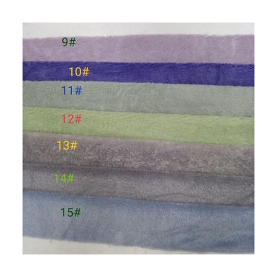 China Wholesale quality dye cashmere knitted fabric, artificial soft wool or woolen textiles for sale