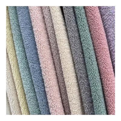 China Breathable Manufacturers Supply High Quality Fur Fabrics Low Price Faux Artificial Fur Polyester Soft Fabricplush Fabric To Make Soft To for sale