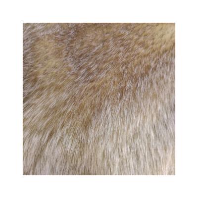 China China fashion artificial fur fabric high quality plush made auto upholstery dyed stitch fur fox animal knitting for sale