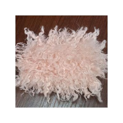 China Fashion New Arrivals Products Hot High Quality Faux Fur Long Hair Mongolian Plush Dyeing Fabric for sale