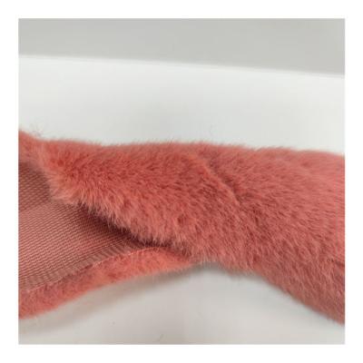 China Chinese Wholesale High Quality Plush Sea Plant Dye Artificial Fur Mink Faux Fur Fabric Wool For Sale for sale