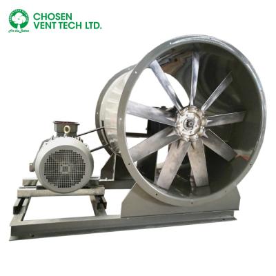 China Factory 900mm Large Air Volume For Australia Belt Drive Axial Tube Fan for sale