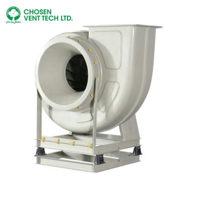 China Hotels Fiberglass And FRP Materials Dust Anti - Corrosion Waste Gas Delivery Centrifugal Dust Removal Fan for sale