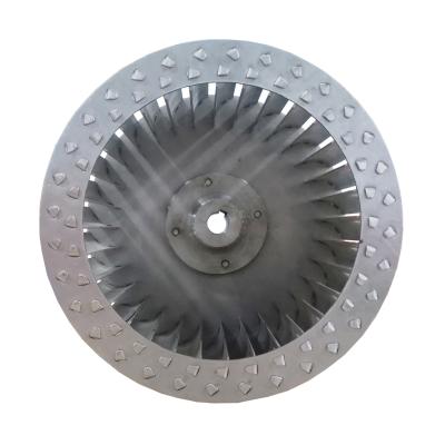 China Hotels 1406mm Aluminum For Thresher Machine Industrial Forward Curve Centrifugal Fan Wheel for sale