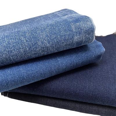 China Breathable Manufacturer Recommended Good Price 10.7oz TR Cost Effective Stretch Cotton Roving Denim Fabric For Jeans for sale